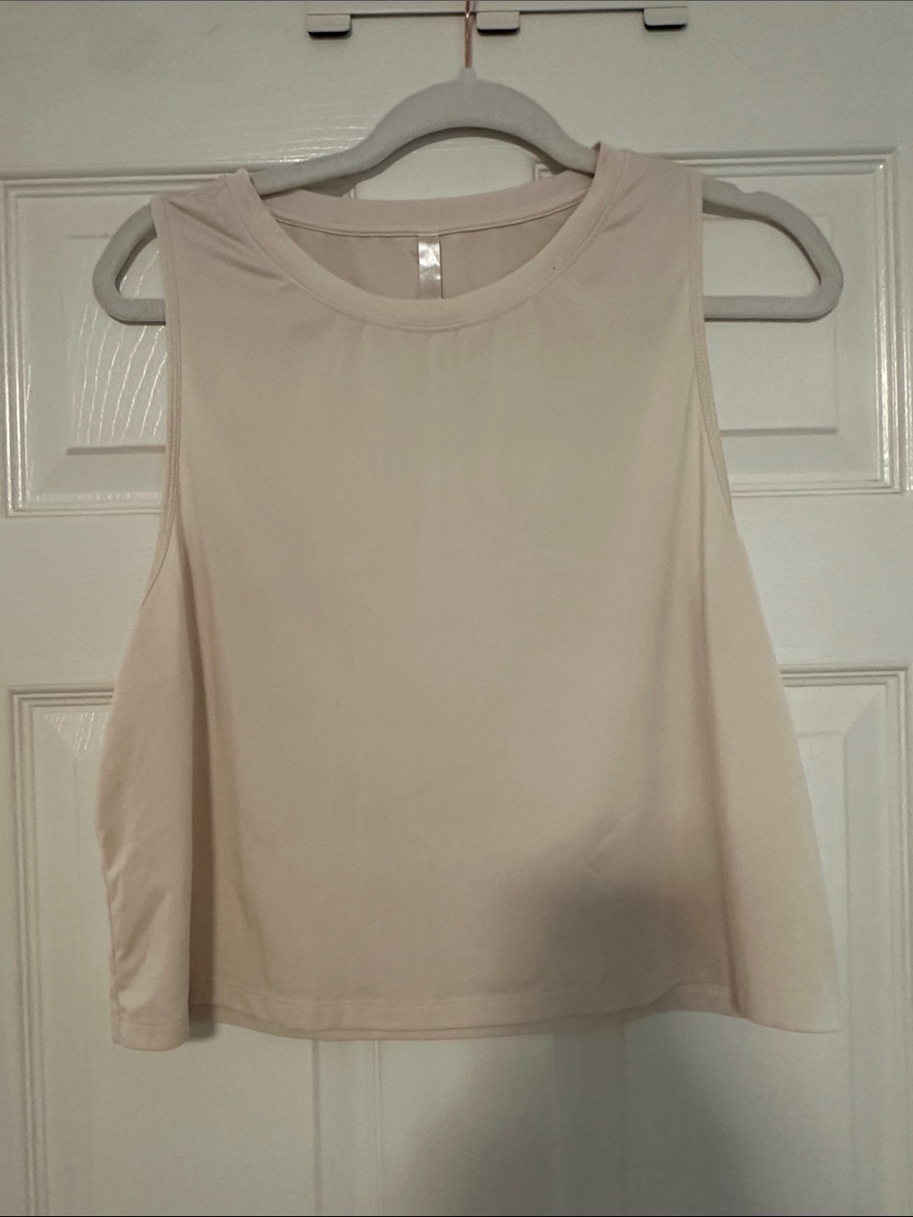 Fabletics Soft Cream Sleeveless Tank